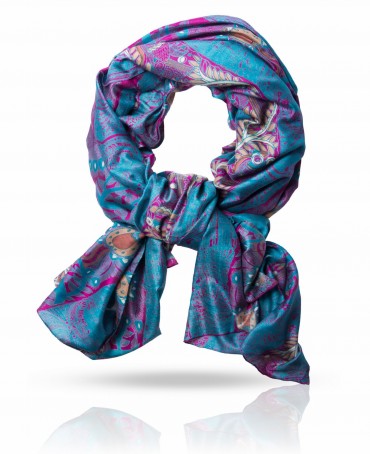 Палантин Женский SN-TRIBAL2/BLUE